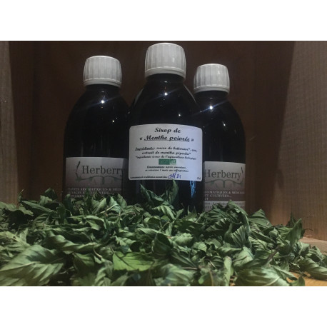 Sirop de "Menthe poivrée"